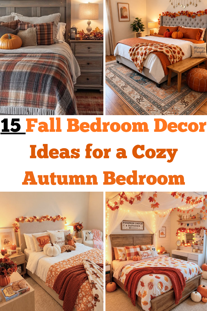 15 Fall Bedroom Decor Ideas for a Cozy Autumn Bedroom